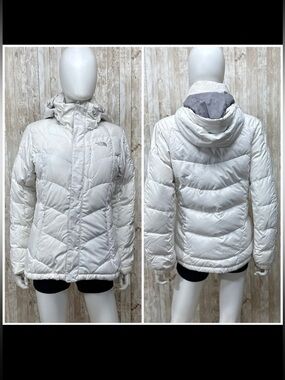 White North Face 550 Down Jacket [PP105]